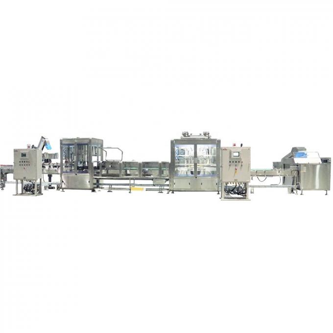 Pet Shampoo Bottle Automatic Filling and Capping Machine